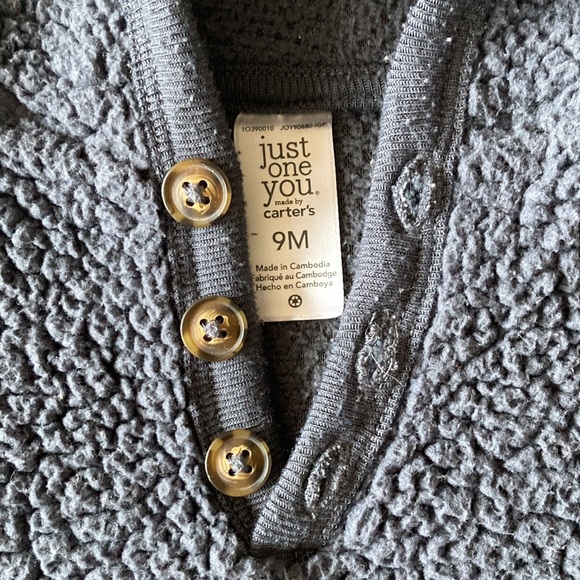 Carter’s just one you fleece hoodie - Picture 2 of 4